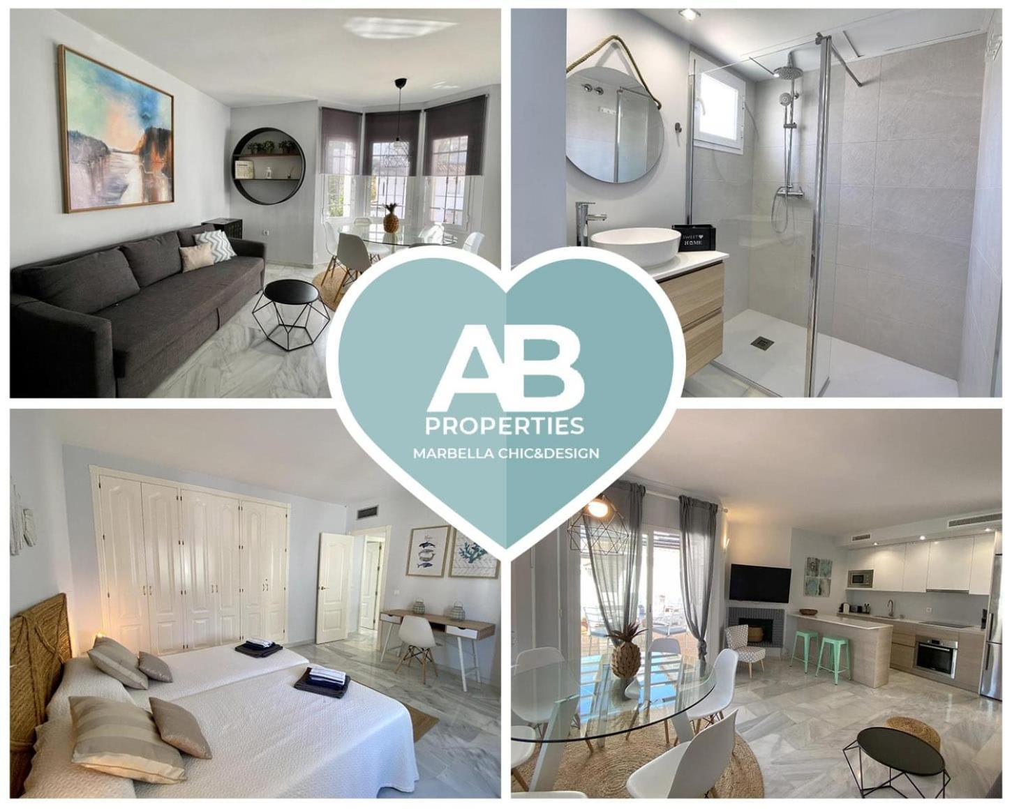 Ab - Chic Duplex Penthouse - Puerto Banus - Golden Mile- Naranjos Apartament Marbella